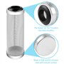 Heqishun 4 Pièces 16mm Garde de Filtre d'Aquarium, Garde de Protecteur de Filtre de Maille d'Aquarium, Protection du Filtre en A