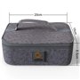 GENICOOK Lunchbox Boîte à lunch bento avec sac à lunch/bocaux en verre parfait pour la préparation des repas (5 * 840 ml)