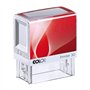 Tampon Colop Printer 30 Blanc Bleu