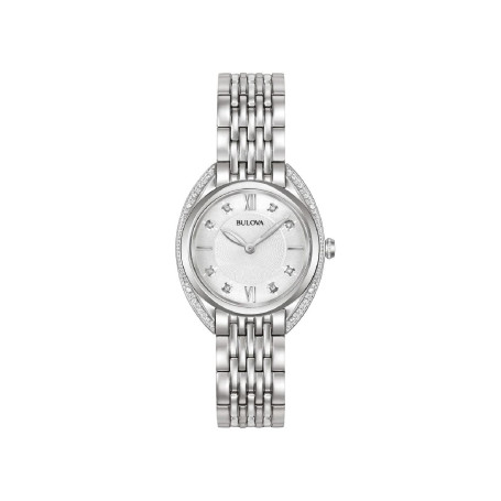 Bulova Mixte Analogique Quartz Montre avec Bracelet en 96R212