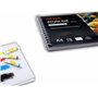 ARTME Lot de 2 blocs de papier acrylique A4 paysage x 12 feuilles/400 g/m² extra lourd/pressé à froid/sans acide, papier acryliq