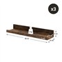 Tablettes flottantes