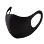 SHOP-STORY - Masque de Bouche Nez Respirant réutilisable Unisexe en polyuréthane Anti-poussière Noir