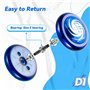 MAGICYOYO D1 GHZ Réactif pour Enfants et Débutants - Yoyo Professionnel Looping avec 5 Cordes de Rechange, Gant et Sac (Bleu)