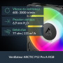 ARCTIC Liquid Freezer III Pro 360 A-RGB (noir) - Refroidisseur CPU AIO, 3 x 120 mm refroidissement à eau, radiateur 38 mm, pompe