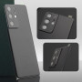 YHX-OU Noir Couvercle de Batterie pour Samsung Galaxy S21 Ultra 5G Coque arrière de Batterie de Rechange, Cache Batterie avec Le