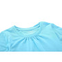 Bienzoe Fille Antimicrobien Séchage Rapide Manche Courte T-Shirt 3 pièces Pack