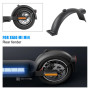 CERFFOOL Garde-boue arrière pour Xiaomi Mi4 - Anti-éclaboussures - Accessoire de rechange pour scooter électrique