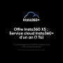 Insta360 X5 - caméra d'action 360° 8K étanche, Basse lumière de Pointe, Perche à Selfie Invisible, objectifs Robustes et remplaç