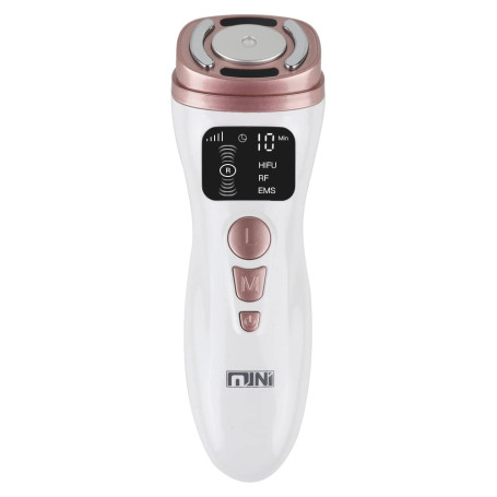 Machine Hifu pour le visage Portable Anti-âge Mini appareil Hifu visage chauffé Pro 3 en 1 avec HIFU RF EMS Facial Machine Femme