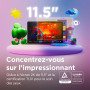 Lenovo Tab Plus - Tablette Tactile 11.5 2K Full HD Dolby Atmos JBL(Mediatek G99, 8Go de RAM, 128Go eMMC, Android 14, WiFi+Blueto