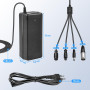 VOLOHAS 58,8 V 2 A Chargeur pour Kugoo G3/G-Booster Trottinette Électrique, Vélo Électrique, Hoverboard, Câble de Charge avec Fi