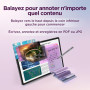 Lenovo Idea Tab Pro - Tablette Tactile, IA intégrée 12.7'' 3K, 144Hz (MediaTek Dimensity 8300, 8Coeurs, RAM 8Go, UFS 4.0 128Go, 
