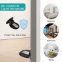 GEFIRE 2 Pcs Arret de Porte Magnetique Arrêt de Porte en Métal, Butée de Porte Magnétique en Métal Butée de Porte Invisible, But