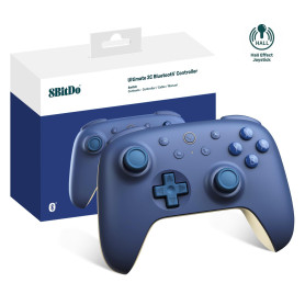 8BitDo Ultimate 2C Manette Bluetooth Pour Switch 2, Switch/OLED/Lite, Joysticks À Effet Hall, Gâchettes Numériques Non Linéaires