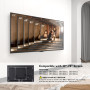 BONTEC Support Mural TV à Extra Longue Portée 1040 mm pour Écrans Plats/Incurvés LCD/LED/OLED de 32 à 75 Pouces jusqu'à 60 kg, S