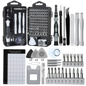 E·Durable 138in1 mini tournevis de précision Kit de mémoire magnétique pour la fixation d'un ordinateur portable iPhone PC Macbo E·Durable 138in1 mini tournevis de précision Kit de mémoire magnétique pour la fixation d'un ordinateur portable iPhone PC Macbo