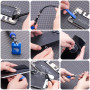 XOOL Kit Tournevis de Précision 200 en 1, Tournevis Magnétiques pour Réparation Électronique, Smartphones, Ordinateur, iPhone, T