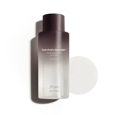 Haruharu Wonder Black Rice Hyaluronic Toner pour peaux sensibles, 10,1 fl oz / 300 ml | Toner hydratant Sans alcool et parfum | 