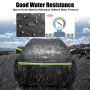 Opaltool Housse de Protection Voiture pour Renault Trafic 2010-2023, Bâche Voiture avec Fermeture à Glissière, Serrure et Bandes