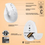 Logitech - Souris Lift pour Mac - Ergonomique sans fil - Blanc 79,99 €