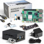 Raspberry Pi 5 8 Go PCIe M.2 NVMe – Kit | Boîtier en métal | Cooler Actif | Carte M.2 NVMe SSD PCIe | Bloc d'alimentation Offici