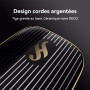 HUAWEI FreeBuds Pro 4 écouteurs, Réduction de Bruit Active Intelligente et Dynamique, Appels Stables et Audible, Design Cordes a