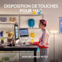Logitech - Clavier sans fil pour Mac - MX Mechanical Mini - Gris Pâle 159,99 €
