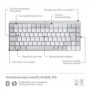 Logitech - Clavier sans fil pour Mac - MX Mechanical Mini - Gris Pâle 159,99 €