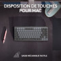 Logitech - Clavier sans fil pour Mac - MX Mechanical Mini - Gris Sidéral 139,99 €