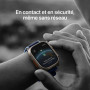 Apple Watch Ultra 3 [GPS + Cellular 49 mm] Montre connectée Course à Pied et Multisport avec boîtier Titane Noir et Boucle Trail