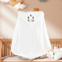 DASHUAIGE 4 pièces Cape de Bain Bébé, Serviette de Bain à Capuche pour Bébé, Sortie de Bain Super Absorbante, Serviettes pour En
