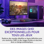 Alienware 32 Écran PC Gaming - AW3225DM, QHD (2560x1440), 1500R Incurvé, 180Hz, VA, 1ms, AMD FreeSync, VESA AdaptiveSync, 95% DC