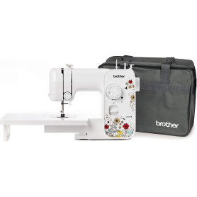 Brother JX17FE (Fantasy Edition) avec Table D’extension et Sac Inclus, Machine à Coudre pour Débutants, 17 Points différents, Co