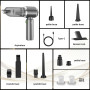 NVKHG Aspirateur à Main, 25000Pa Aspirateur à Main sans Fil, Aspirateur de Voiture à 3 Vitesses avec Moteur sans Brosse, Mini As