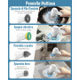 Brosse Nettoyage Electrique avec Distributeur de Liquide, Brosse Nettoyage Multifonction 4 en 1, Brosse Rotative Nettoyage, Type