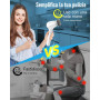 Brosse Nettoyage Electrique avec Distributeur de Liquide, Brosse Nettoyage Multifonction 4 en 1, Brosse Rotative Nettoyage, Type