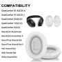 AK Coussinets pour Bose QuietComfort 35 & QC 35 II, Coussinets de Remplacement avec Cuir Souple et Mousse Acoustique pour Bose Q