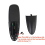 DollaTek Télécommande pour PC Air Mouse 2,4 GHz avec fonction gyroscope vocal pour Google Android TV Box Smart TV PC HTPC Raspbe