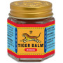 Tiger Balm - BAUME DU TIGRE Rouge à effet chauffant - Contient du camphre et du menthol - Pour sportifs, avant l'effort ou les t