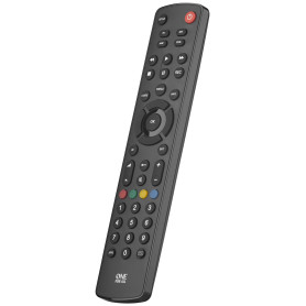 Télécommande universelle One For All Contour 4 - Noire – Parfaite remplacement TV Décodeur DVD Blu-ray et appareils Audio- Garan