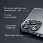 RhinoShield Protection d'objectif en verre trempé 9H compatible avec [iPhone 16 Pro / 16 Pro Max] | Résistance aux chocs et aux 