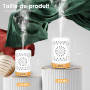 Vankarr Diffuseur Huiles Essentielles en Céramique 100ML, Diffuseur de Parfum Electrique Ultrasonique Diffuseur Huile Essentiell