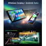 4G+64G Android Autoradio pour Peugeot 3008 5008 2009-2016 Carplay sans Fil 9 Pouces in-Cell Radio avec Android Auto Mirror Link 
