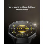 HUAWEI Watch GT6 Pro 46mm Montres connectées + Freebuds 6i Noir Écran AMOLED de 1,47 Pouce, Jusqu'à 21 Jours d'autonomie, Cyclis