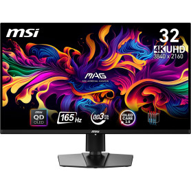 MSI MAG 321UP QD-OLED Moniteur de Jeu 4K UHD 31,5" - Panneau OLED Quantum Dot 3840 x 2160, 165 Hz, 0,03 ms, DCI-P3, DisplayHDR T