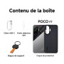 POCO F7 Smartphone, 12+512Go, Noir, Flagship Snapdragon® 8s Gen 4, Batterie 6500mAh, Appareil Photo Sony 50MP avec OIS (sans Ada