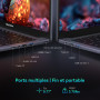 Blackview Acebook 6 15,6" FHD Ordinateur Portable, Quad-Core N150 (Meilleur Que N95), 16Go DDR4 + 256Go M.2 SSD, HDMI 4K, Charge