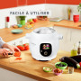 Moulinex, Cookeo Multicuiseur intelligent 6L, 80 recettes intégrées, Cuisson sans surveillance, Ecran intuitif, Guide de cuisson