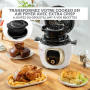 Moulinex, Cookeo Multicuiseur intelligent 6L, 80 recettes intégrées, Cuisson sans surveillance, Ecran intuitif, Guide de cuisson